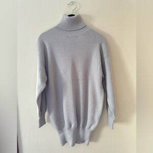 Forever 21 Light Gray Turtleneck Sweater